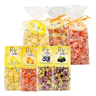 [Perle Di Sole] Người bán ủy quyền I Ý Positano Kẹo cứng chanh / Cam / việt quất / Blackberry Kẹo 200g / 500g / 750g / 1kg Tôi Sản xuất tại Ý