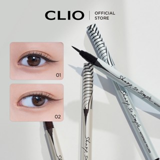 [CLIO] Bút Kẻ Mắt Siêu Mỏng 0,001mm Bám Lâu Không Trôi Sharp So Simple Waterproof 0.65ml