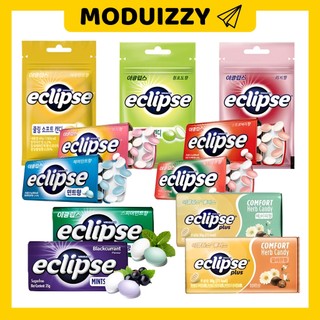 [Korea MARS] * Sẵn sàng để hàng * Kẹo không đường Eclipse / Bạc hà Đào Blackcurrant Starwberry Dưa hấu mật ong chanh lê Loquat