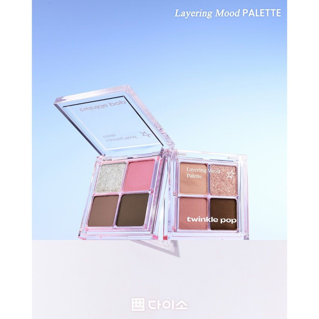 [CIO] Bảng Phấn Mắt Twinkle Pop I Compact 4 màu Bảng phấn mắt I K-beauty