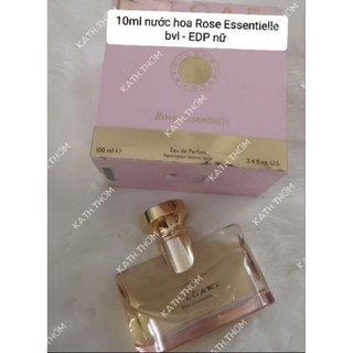 10ml nước hoa  bvl Rose essentiell  /EDP/ hương thơm hoa hồng quí phái, trang nhã dành cho nữ