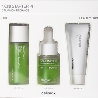 Bộ 3 sản phẩm chăm sóc da mini CELIMAX The Real Noni