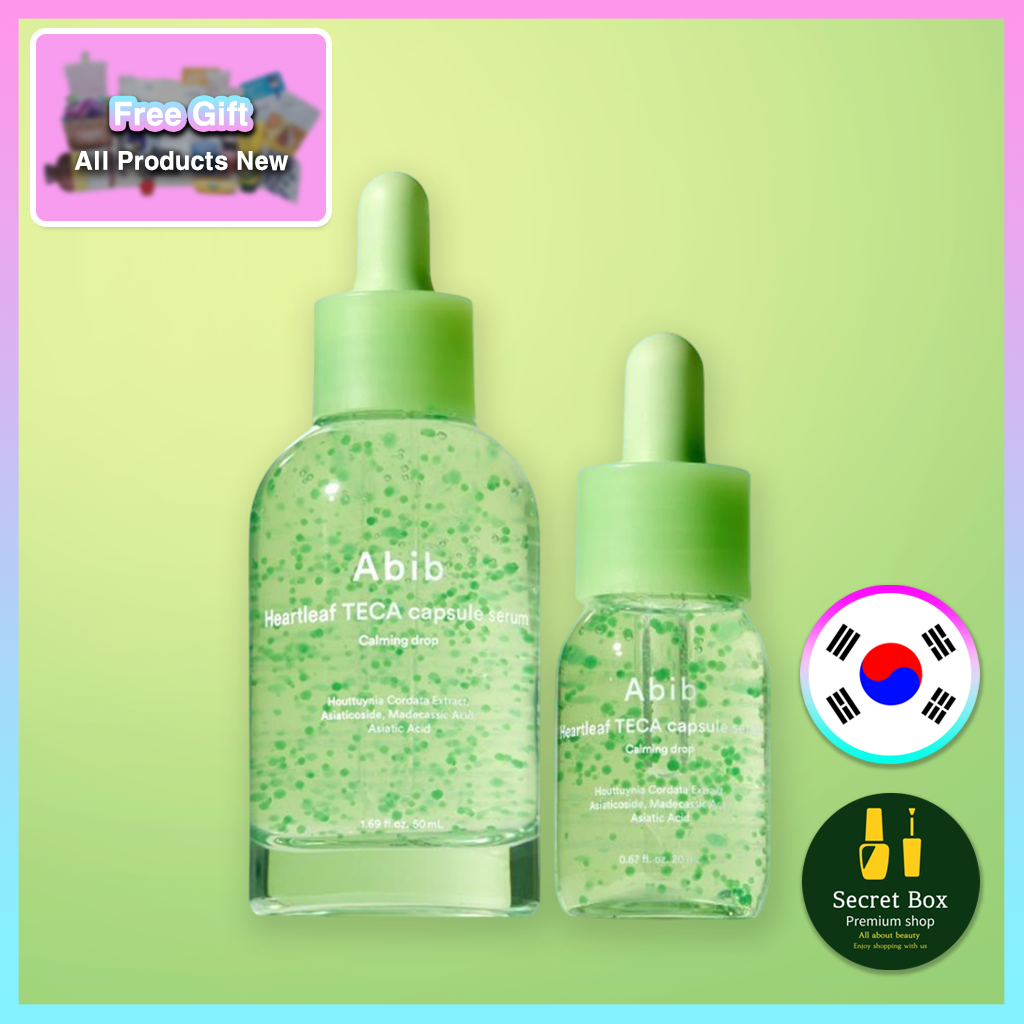 Abib Cica Teca Capsule Serum Calming Drop – Bộ Mini 50 ml + 20 ml