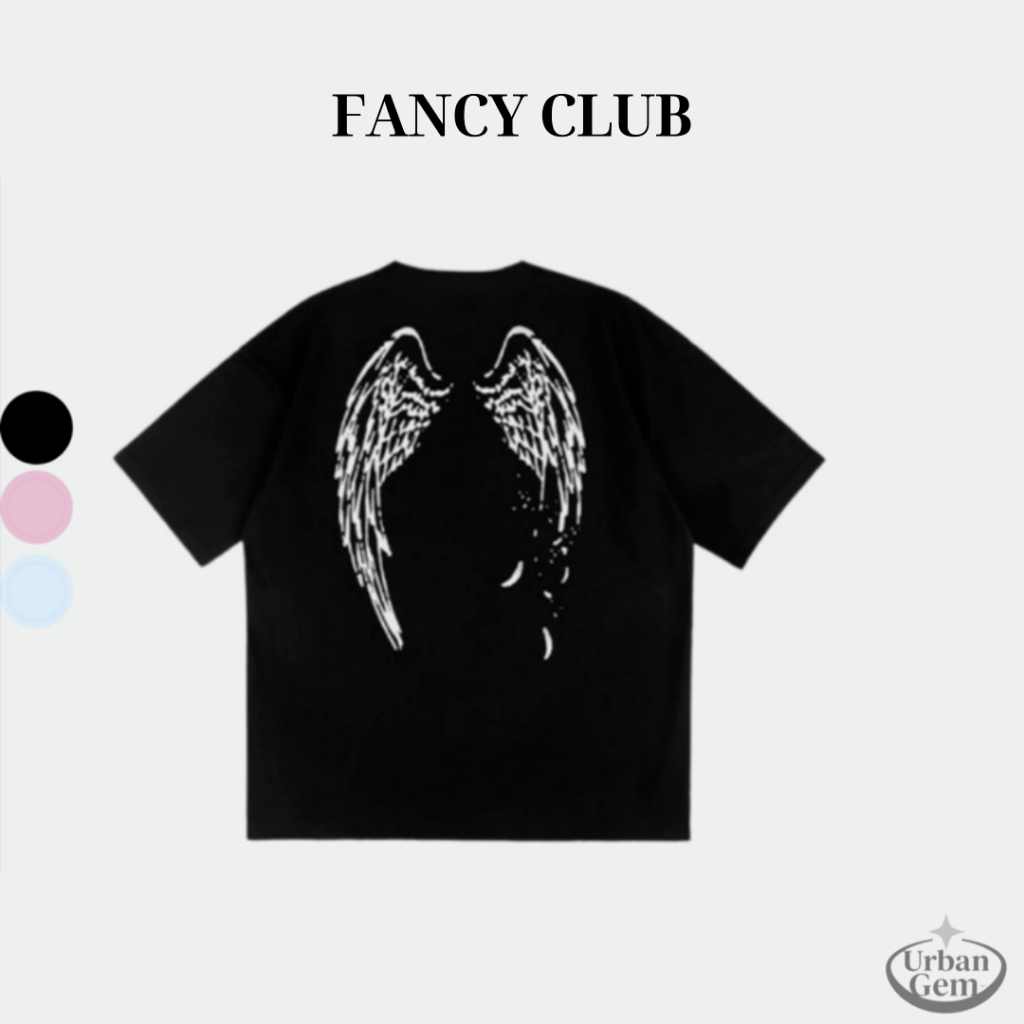 Áo thun FANCY CLUB Reverse of Heaven (Đen / Hồng / Xanh)