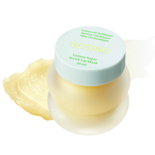 [TOCOBO] Mặt nạ môi tẩy tế bào chết đường chanh 20ml – Tẩy tế bào chết & ẩm 2 trong 1 / Vegan & EWG 