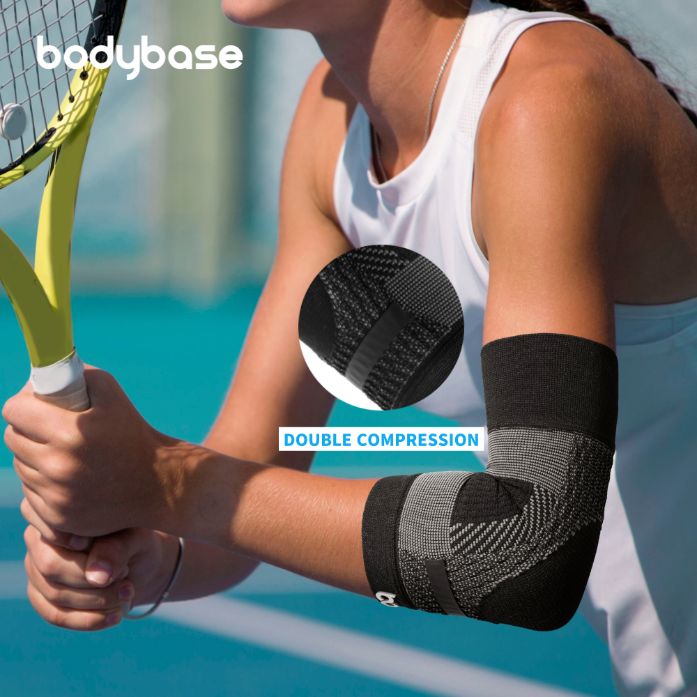 Bodybase ELBOW support sleeve khuỷu tay Đai quấn bảo vệ & hỗ trợ đầu gối