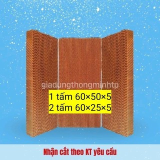 Bộ 3 tấm làm mát quạt hơi nước kt 60×50×5 và 2 tấm 60×25×5