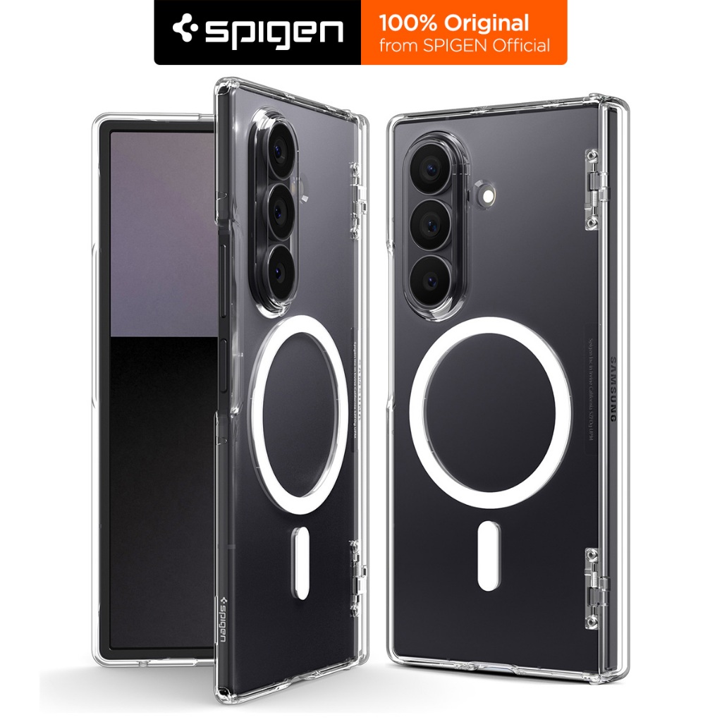 Ốp Lưng Galaxy Z Fold 7 Ultra Hybrid Pro MagFit Spigen - Bảo Vệ Bản Lề Toàn Diện Chống Rơi Đạt Chuẩn