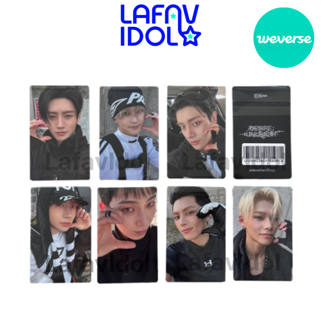 [ENHYPEN] DESIRE: UNLEASH YouTube B Photocard POB Photocard