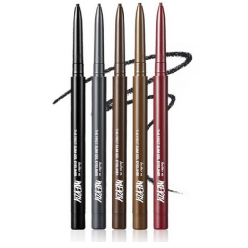 MERZY Bút kẻ mắt Gel mỏng đầu tiên 0,05g × 2 – GS3 Bronze Opal / Bút chì siêu mỏng / Chống thấm nước