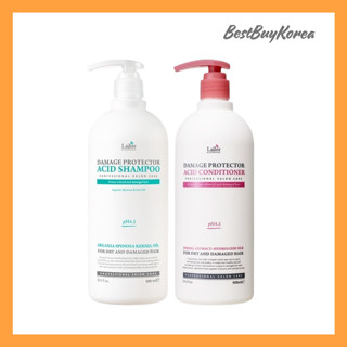 Dầu gội xả dành cho tóc hư tổn Lador Damage Protector Acid 900ml