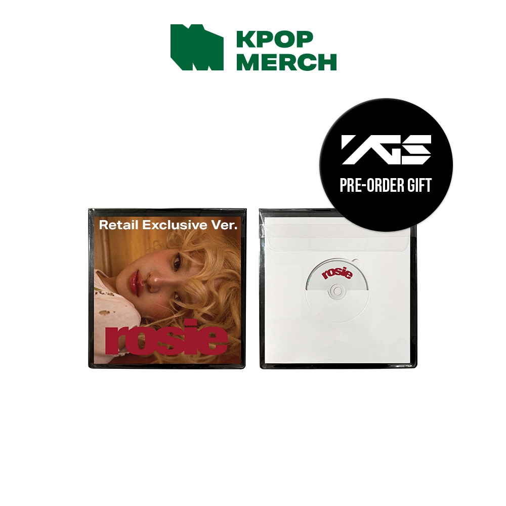   YG Select POB  BLACKPINK ROSE - 1st Studio Album   rosie  _Retail Exclusive 