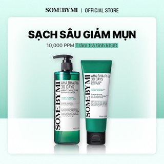  Set sữa rửa mặt và sữa tắm làm sạch sâu Some By Mi Miracle Acne Clear Foam & Body Cleanser 