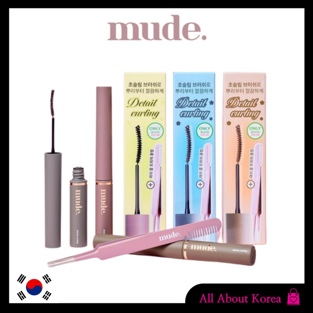 [MUDE]Inspire Skinny Curling Mascara 10colors & Multi-Fixer Mascara 2colors
