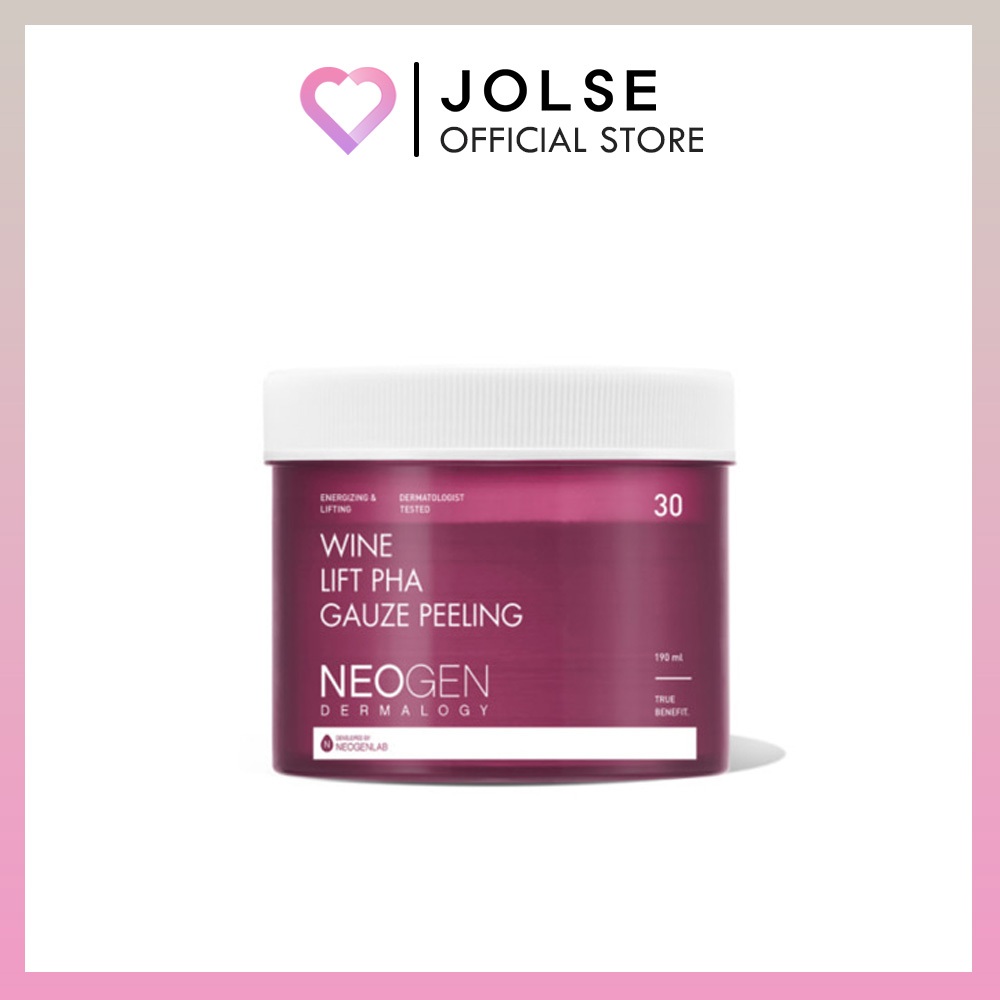 Neogen DERMALOGY Wine Lift Pha Gạc Lột 30ea