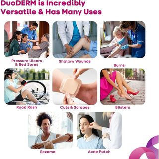 CONVATEC DuoDERM Extra Thin Dressing 15cm x 15cm with FREEBIES