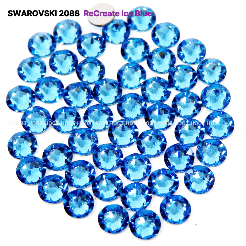 Swarovski 2088 - Flat Back-Ice Blue F