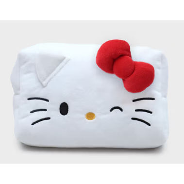 Túi sang trọng Hello Kitty | Túi dây kéo mặt Winking mềm