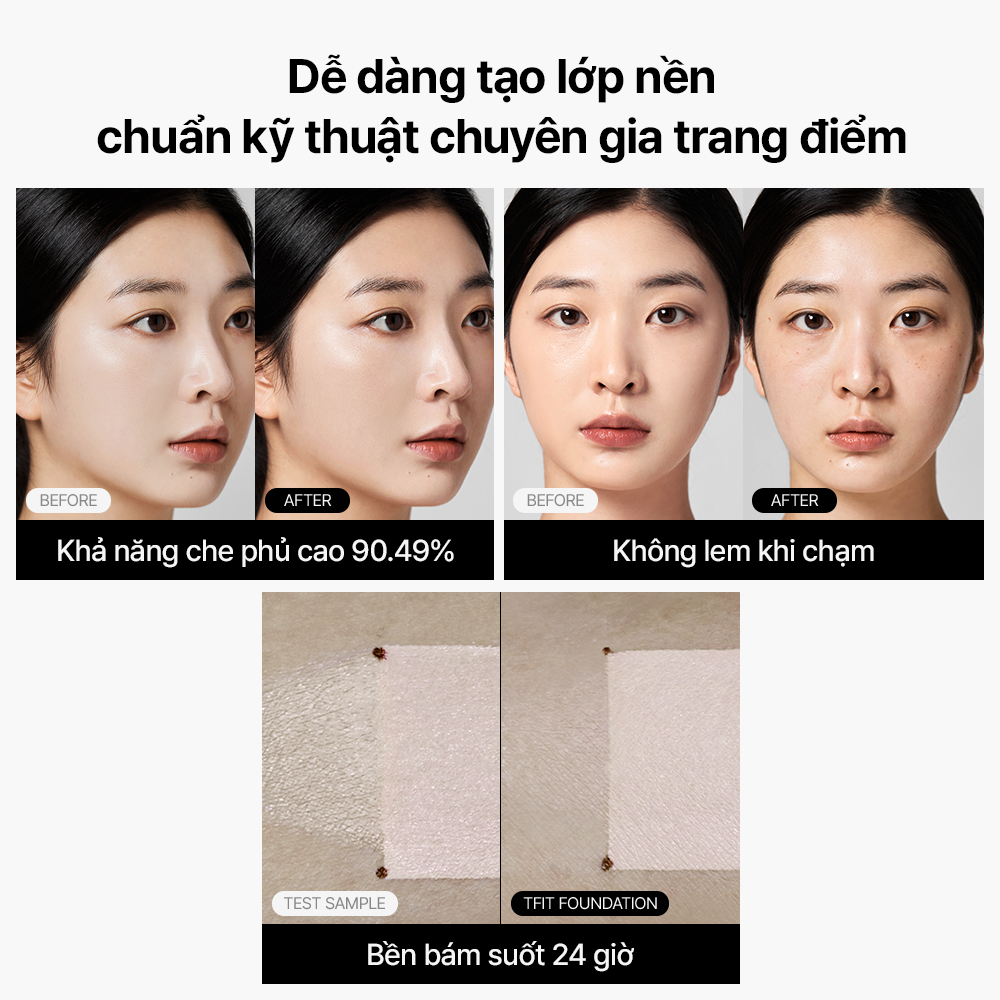 [TFIT Official] Kem Nền Giữ nền 24 giờ Che phủ siêu nhẹ Bán lì Buildable Fit Spatula Foundation 15g | BigBuy360 - bigbuy360.vn