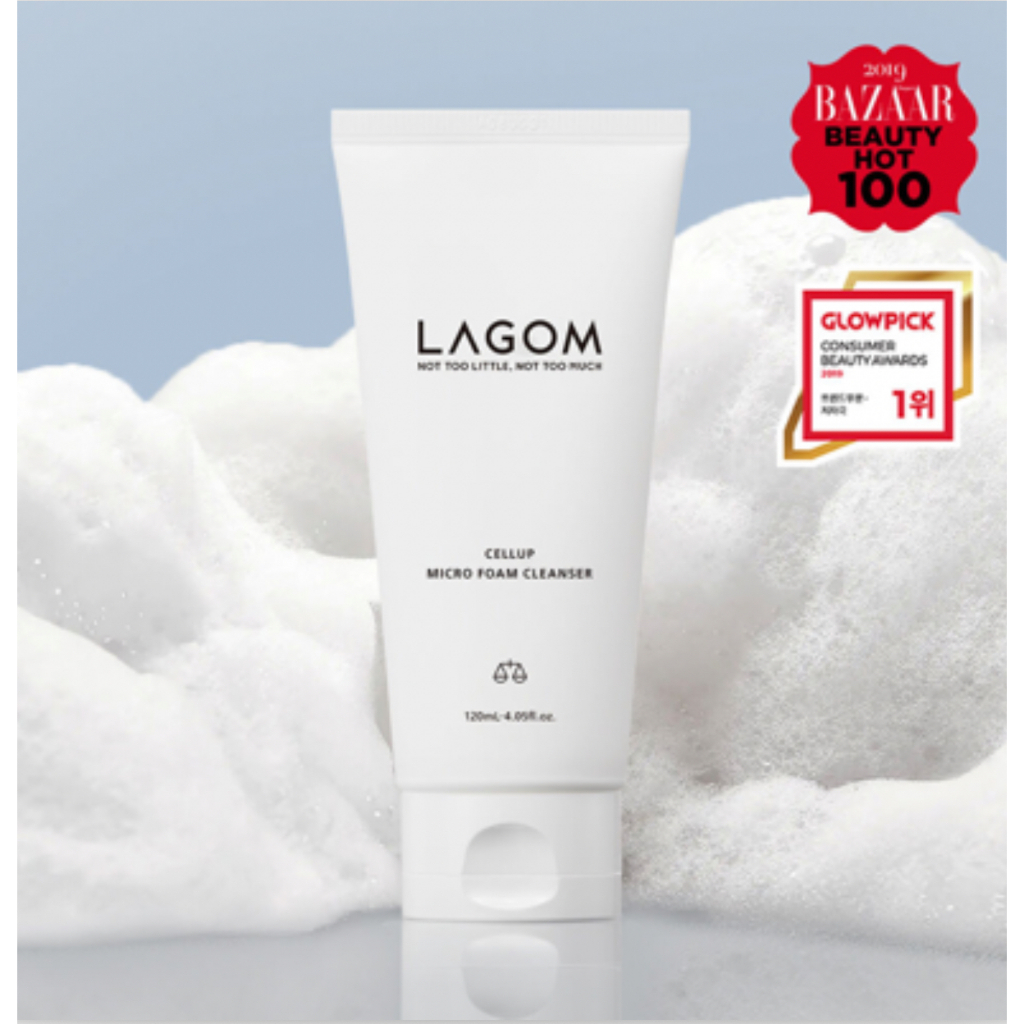 < Lagom > Sữa rửa mặt Cellup Micro Foam 120ml