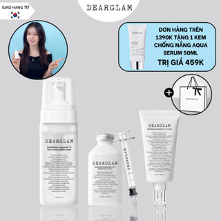 [Dearglam chính hãng] Set dưỡng trắng mờ thâm nám chuyên sâu