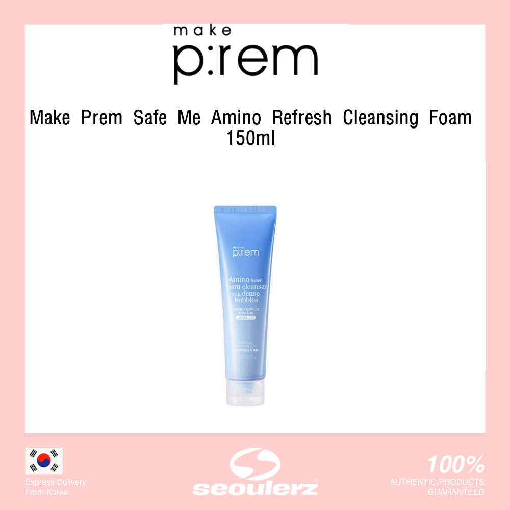 [Make p: rem] Sữa rửa mặt Make Prem Safe Me Amino Refresh 150ml