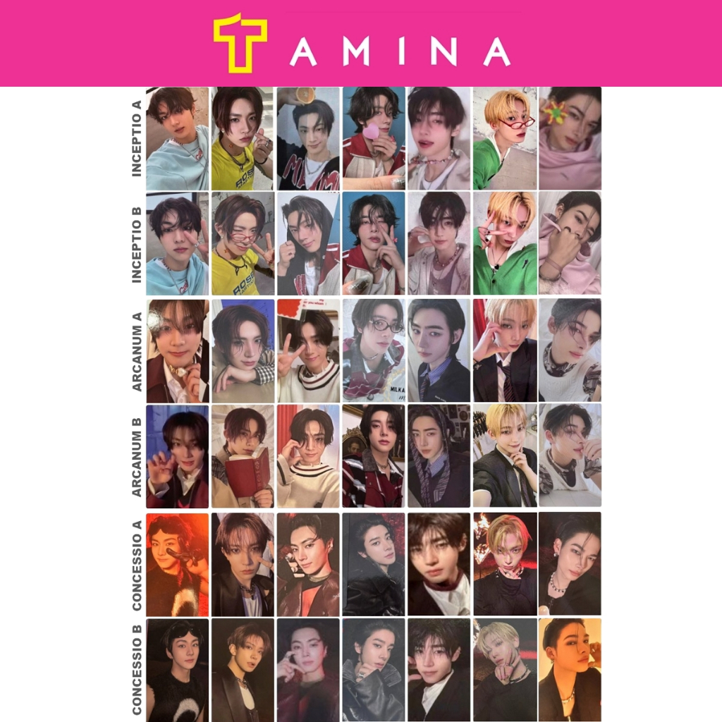 ENHYPEN ROMANCE: UNTOLD Photobook ver. Album Photocard