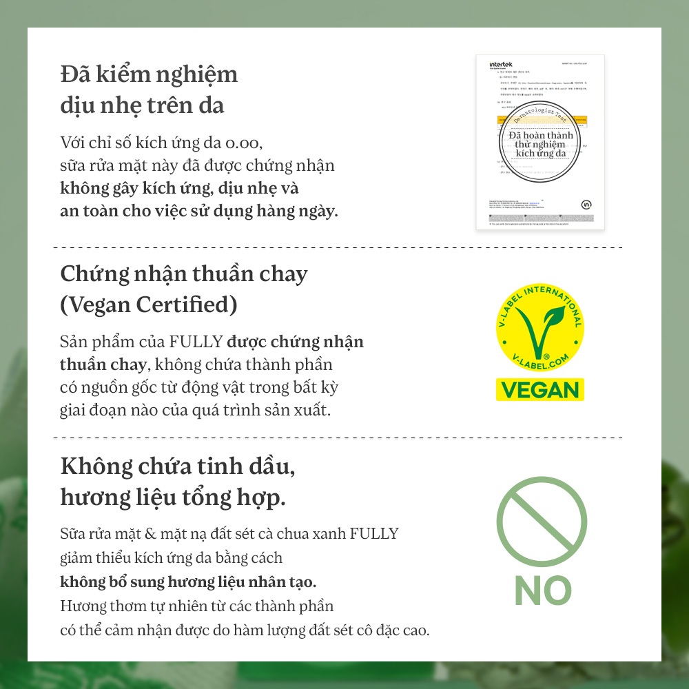 [FULLY Chính hãng] Sữa rửa mặt kiêm mặt nạ đất sét cà chua xanh 120ml | Pack Cleanser | Công thức 2 trong 1 | Cải thiện 77% bụi bẩn trong lỗ chân lông | Độ pH thấp | Se khít lỗ chân lông | Kiềm dầu | BigBuy360 - bigbuy360.vn