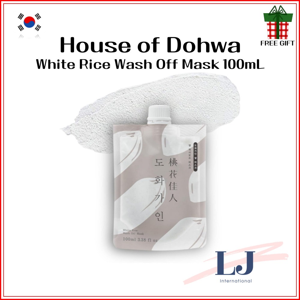 Mặt nạ rửa gạo trắng House of Dohwa 100mL