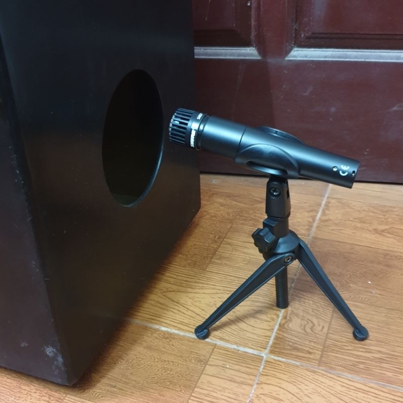 Chân mic cajon | chân micaro cajon mini gập gọn ( video thật )