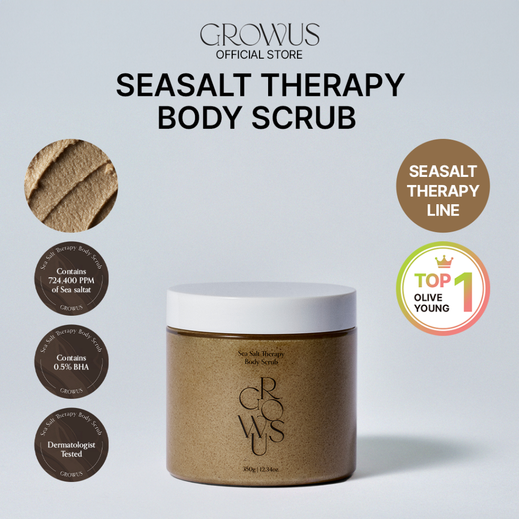 [GROWUS Official] Sữa tắm trị liệu muối biển 350g