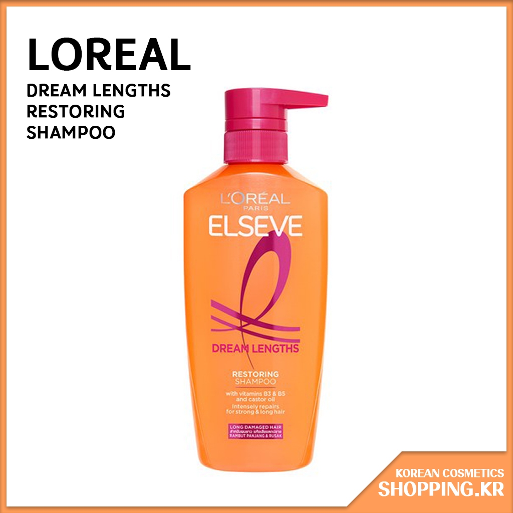 [LOREAL] Dầu gội Dream Length Hương hoa trái cây ngọt ngào, 400ml