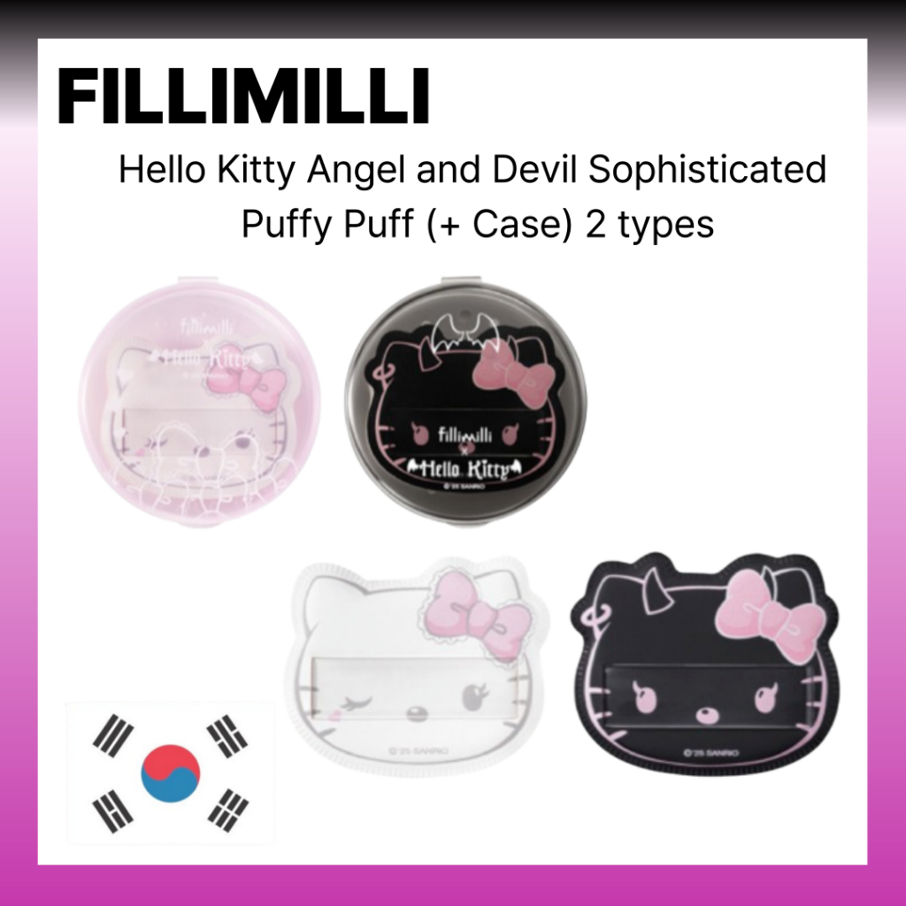 < FILIMILLI > Hello Kitty Angel and Devil Sophisticated Puffy Puffy (+ Case) 2 loại https://m.olivey