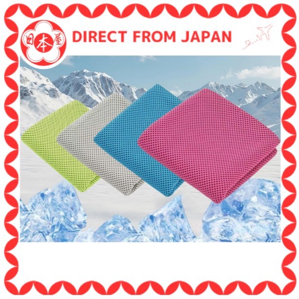 [Direct from Japan] Cooling Towel Quick-Dry Towel Sports Towel Large Size 100CM*30CM Refreshing Towe