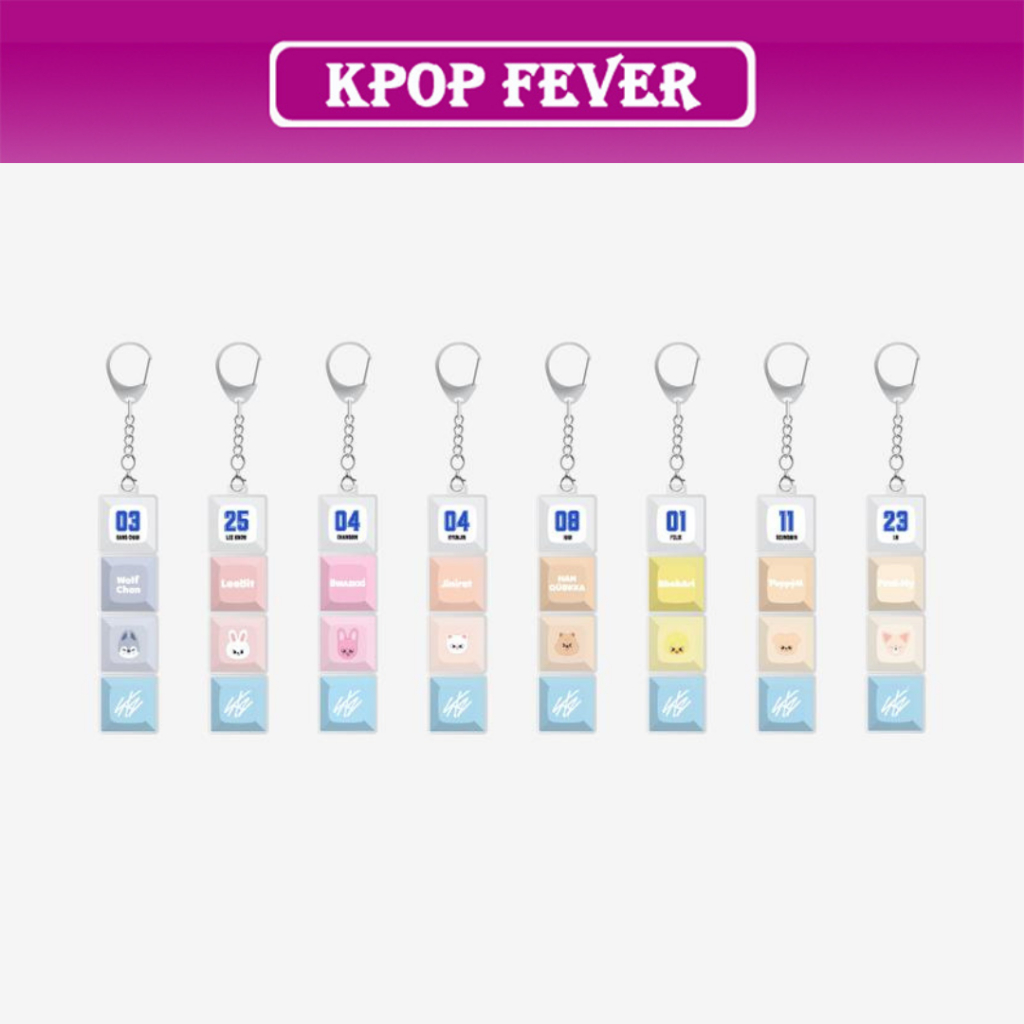 Stray Kids [KARMA] POP-UP Official MD / SKZOO KEYCAP KEYRING