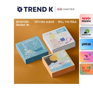  SEVENTEEN - 12th Mini Album  SPILL THE FEELS   Standard ver.  