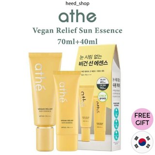 Vegan relief sun essence / tinh chất chống nắng 70ml+40ml / spf50+ pa ++++