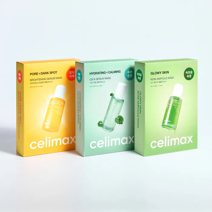 Mặt nạ celimax Noni Ampoule (10 tờ) / Mặt nạ huyết thanh Cica (10 tờ) - Chọn một