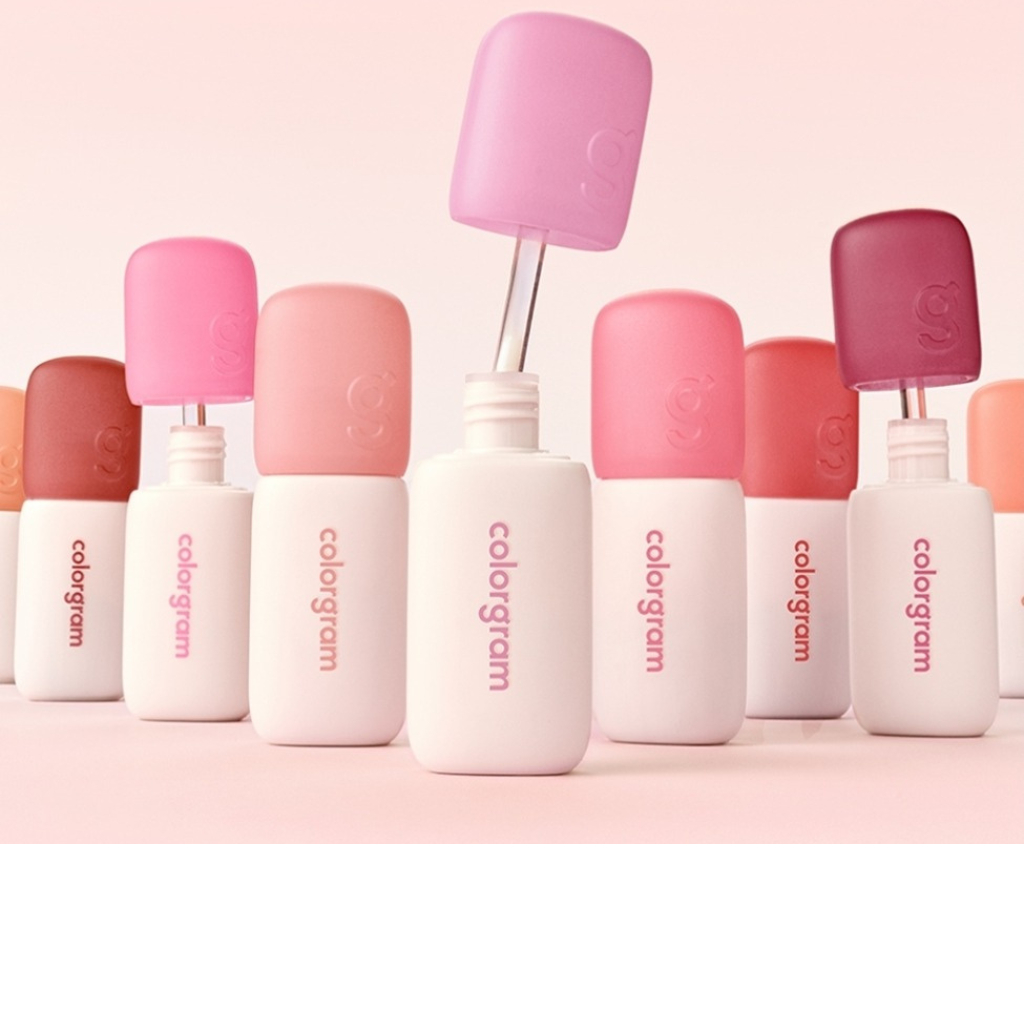 COLORGRAM Khỏa Thân Blur Tint Đổi Mới 18 Màu Lâu Dài Son Tint MLBB Son Môi Blur Màu Môi