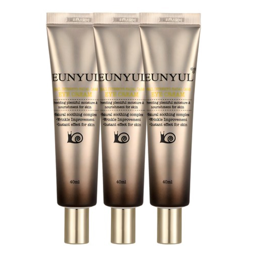 Kem dưỡng mắt chăm sóc da mặt chuyên sâu Eunyul Snail (40ml, 3 chiếc)