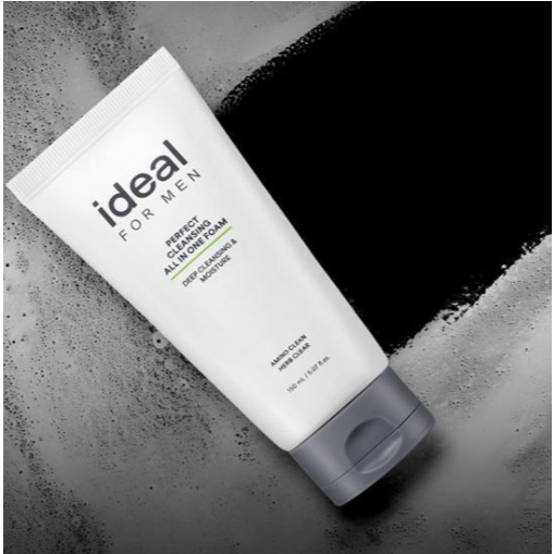 Ideal FOR MEN Perfect Cleaning All In One Foam 150ml (Gia hạn)