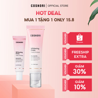 [ CÓ QUÀ TẶNG ] Kem dưỡng trắng da COSNORI chính hãng nâng tông cho mặt và toàn thân hiệu quả 50ml / 25ml - Cosnori Whitening Dress