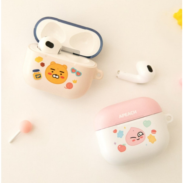 🎀【In Stock】KAKAO FRIENDS Earphone Case: AirPods 3 Case - Ryan/Apeach