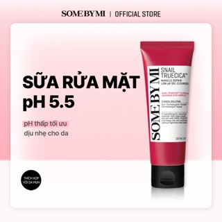  Sữa rửa mặt ốc sên dạng gel SOME BY MI Snail TrueCica Miracle Repair Low pH dung tích 100ml 