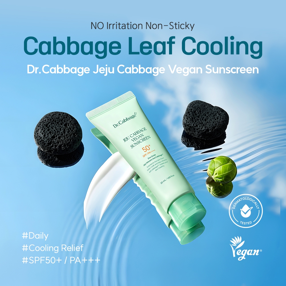 Kem chống nắng Dr.Cabbage Jeju Cabbage Vegan