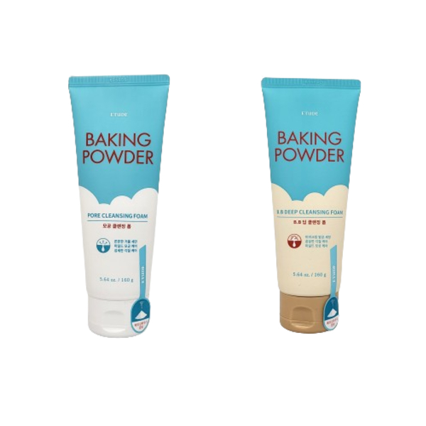 [Etude House] Baking Powder Cleansing Foam Collection