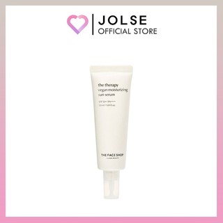 The face shop the therapy vegan dưỡng ẩm sun serum 50ml