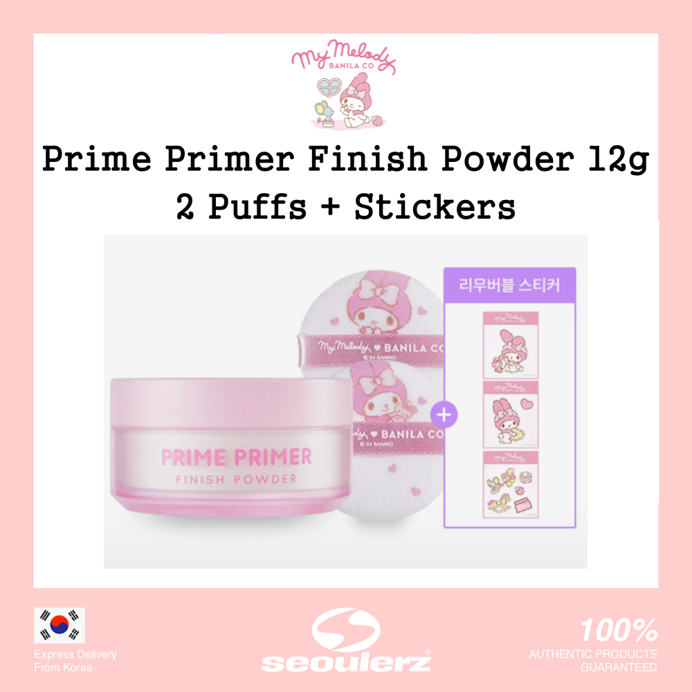 [Banila Co] < Hello Kitty > Bột sơn lót Primer + Puffs + Sticker