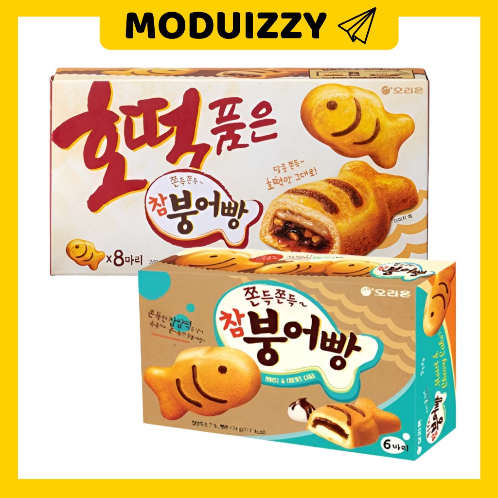 [Orion] * Sẵn sàng để hàng * Snack Hàn Quốc Orion Cham Bungeobbang (Bánh hình cá)