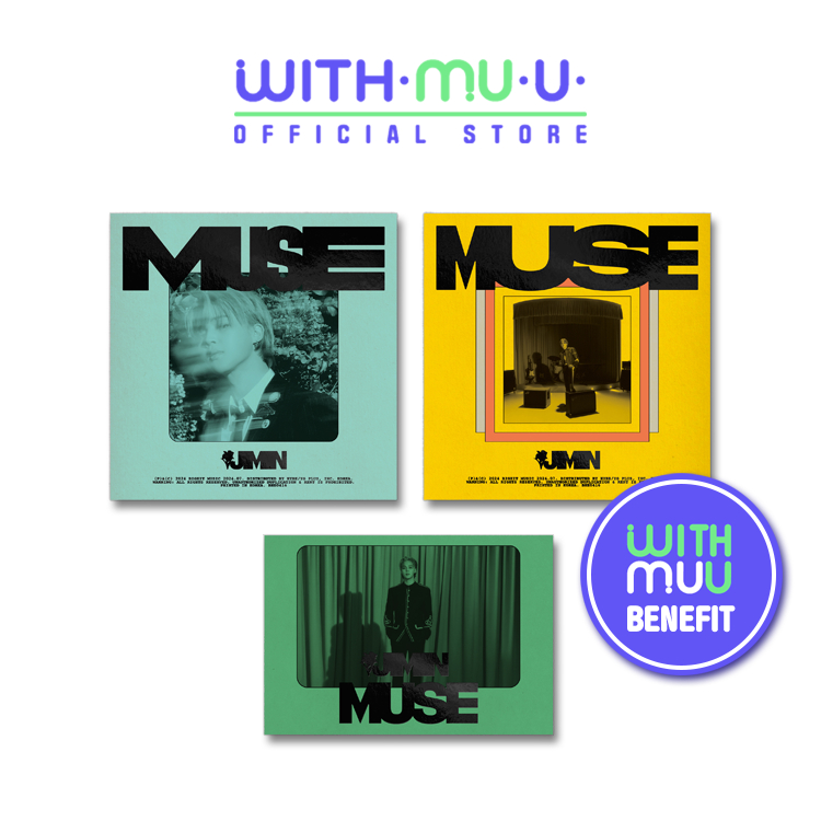 Album Hybe Labels BTS Jimin [MUSE] 2nd Solo Album (WITHMUU POB)